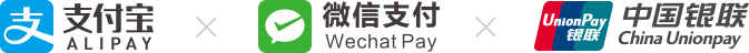 支付通道[支付宝Alipay][微信WechatPay][中国银联ChinaUnionpay]-logo